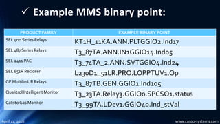 IEC 61850 Lessons Learned 2016 04-11 | PPTX
