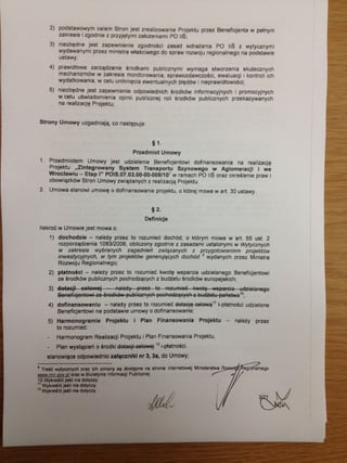 Umowa tram plus mini