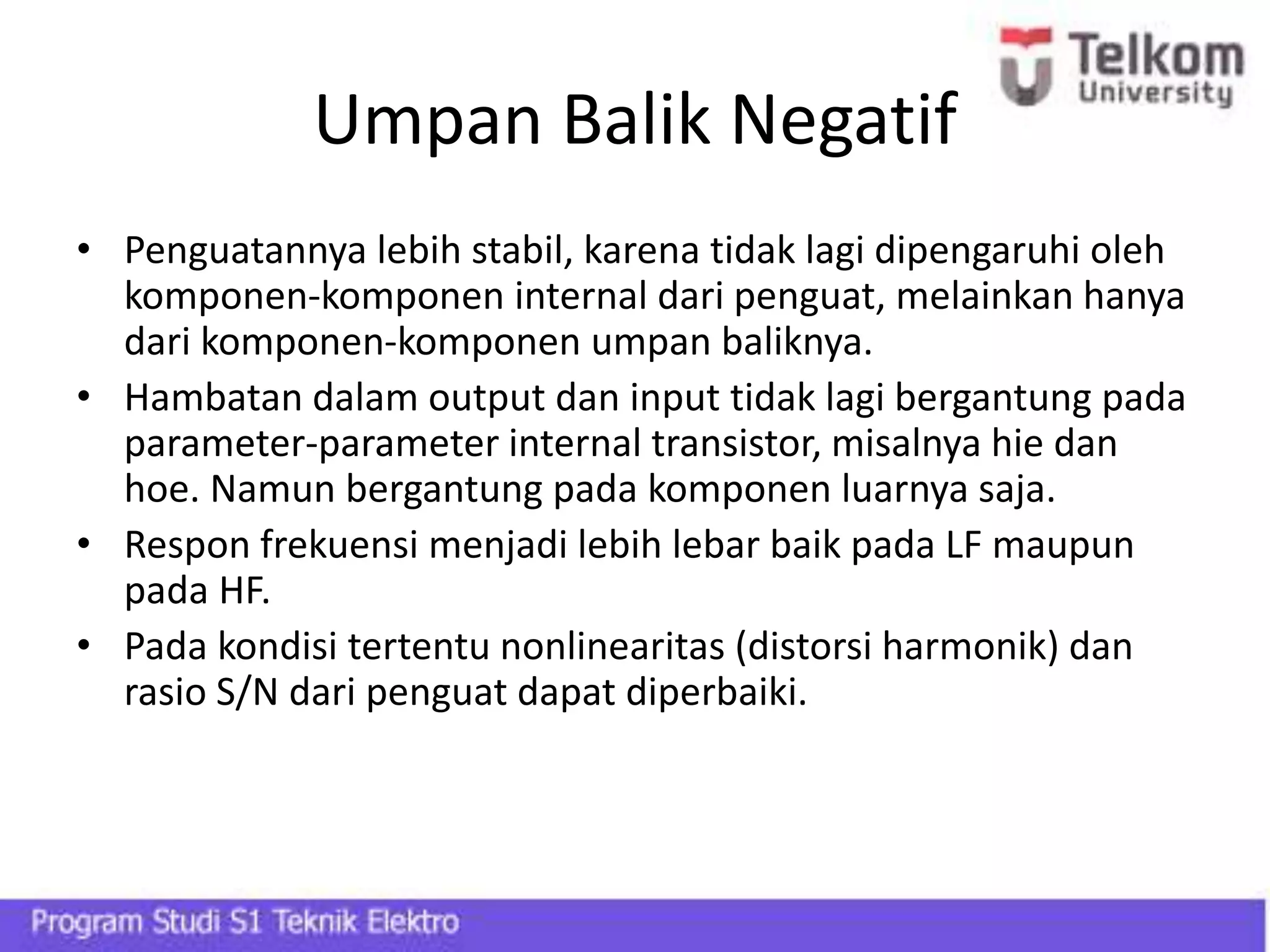 Umpan Balik (Feedback)_Rangkaian Elektronika.ppt