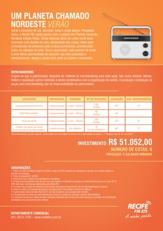 Um planeta chamado nordeste   verao