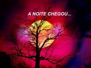 A NOITE CHEGOU ...
