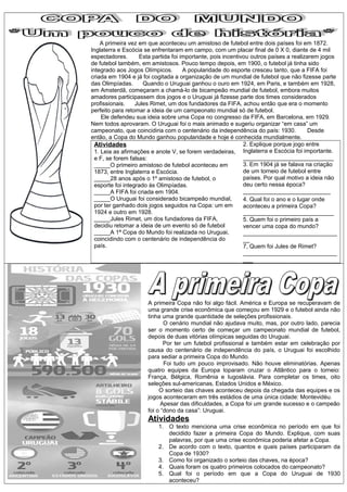 Os cabeças de chave da Copa do Mundo de 1930 a 2018. A Seleção em 19  edições – Blog de Esportes