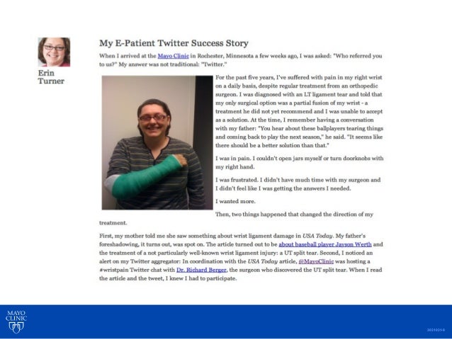 Social Media At Mayo Clinic Umr
