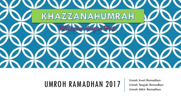 Umroh ramadhan 2017