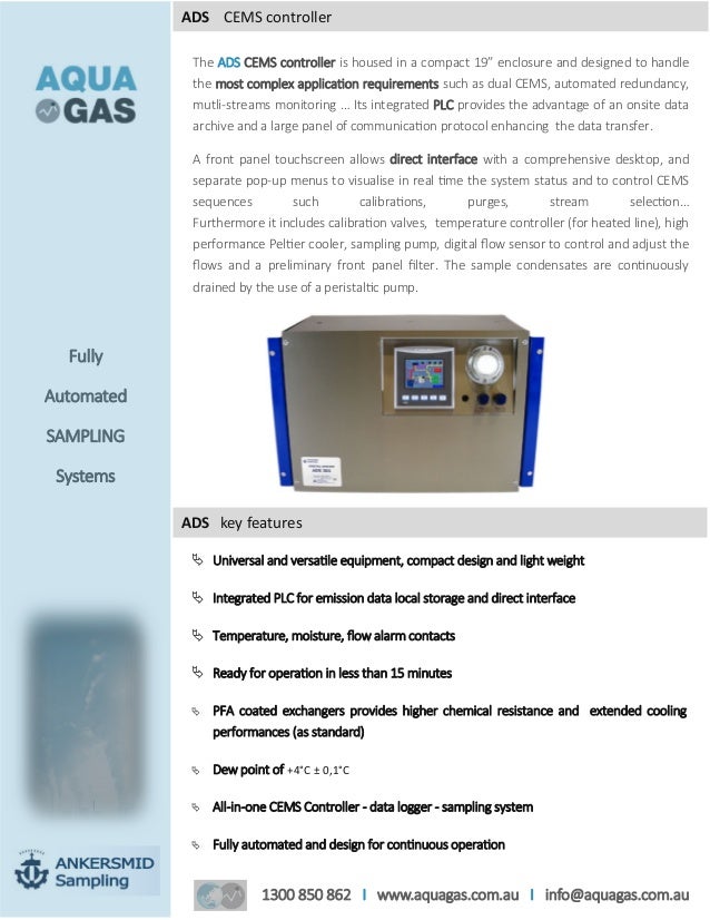 Cems and process integrated sampling solutions