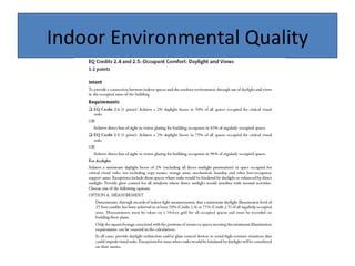 Indoor Environmental Quality 