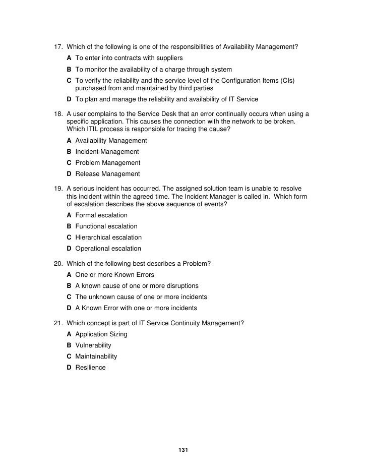 ITIL-4-Foundation Fragenkatalog
