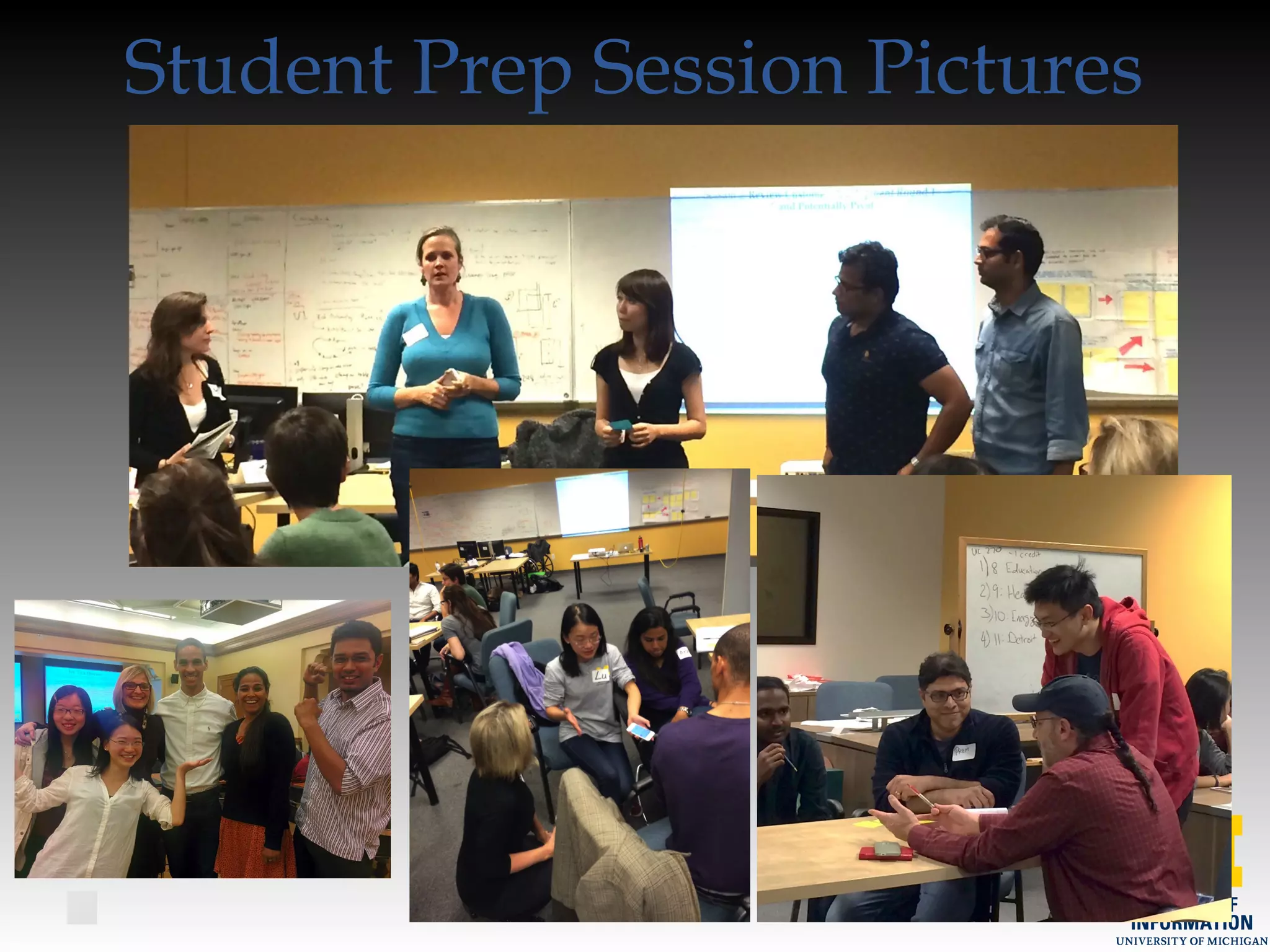 Student Prep Session Pictures
 