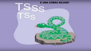 E UMA COBRA SILVAR?
 