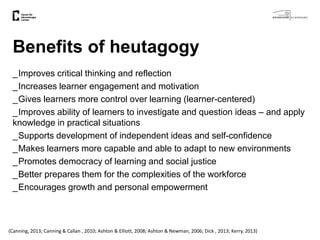 What is Heutagogy? And And how can we use it to help develop self ...