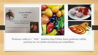 Pasākumu vadīja p/s ``Arāji`` īpašniece Inga Fricleja. Katrs pasākuma vadītājs
pastāstīja kur var meklēt informāciju par nodarbībām.
 