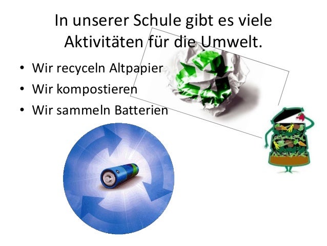Umweltschutz in der schule georg & tasos