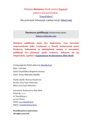 Umysl Lidera   Fragment