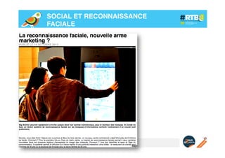 SOCIAL ET RECONNAISSANCE
FACIALE!

 