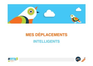 MES DÉPLACEMENTS!
INTELLIGENTS!

 