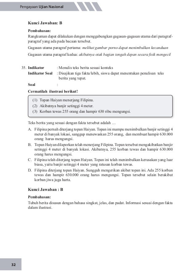 Un Bahasa Indonesia Smp 2015