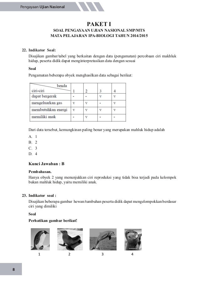 Contoh Soal Osn Biologi Sma Dan Pembahasannya Terbaru