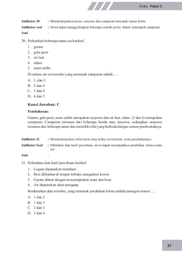 Contoh Soal Essay Unsur Senyawa Dan Campuran Guru Paud