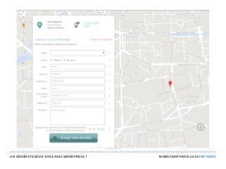 UN GÉNÉRATEUR DE SITES AVEC WORDPRESS ? WORDCAMP PARIS 2015 #WCPARIS
 