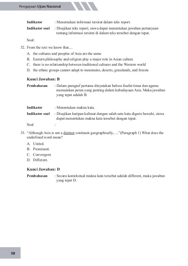 Un Bahasa Iinggris Smp 2015