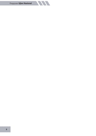 ii
Pengayaan Ujian Nasional
 