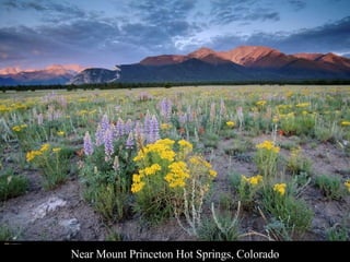 Near Mount Princeton Hot Springs, Colorado 