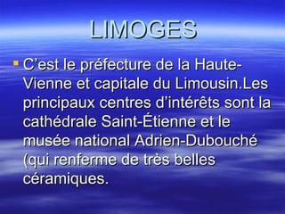 LIMOGES ,[object Object]