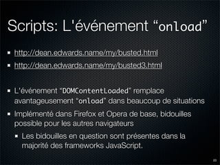 Un site web rapide ? 