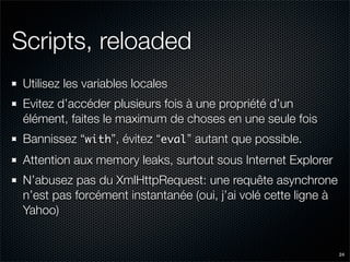 Un site web rapide ? 