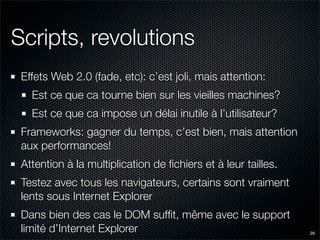 Un site web rapide ? 