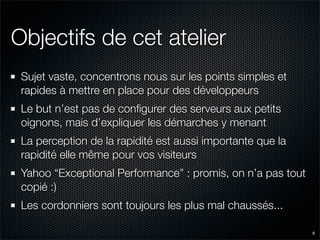 Un site web rapide ? 