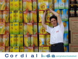 Cordialidad http://www.flickr.com/photos/charlesfred/ 