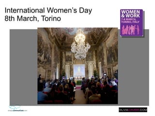 International Women’s Day 8th March, Torino 