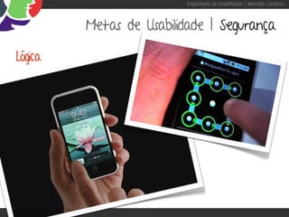 Engenharia de Usabilidade / Marcello Cardoso



         Metas de Usabilidade | Segurança

Lógica
 