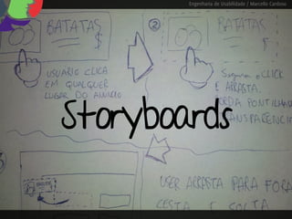 Engenharia de Usabilidade / Marcello Cardoso




Storyboards
 