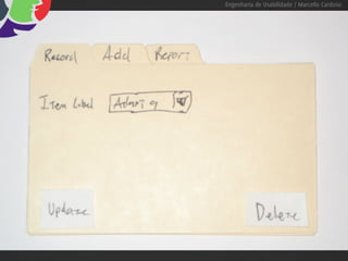 Engenharia de Usabilidade / Marcello Cardoso
 