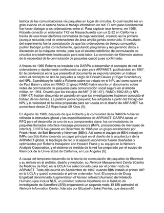 Una breve historia de internet