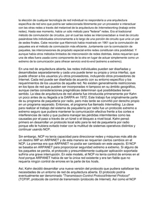 Una breve historia de internet