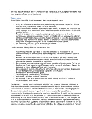 Una breve historia de internet