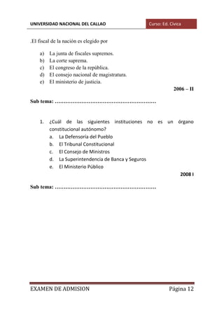 Unac (ed. civica)