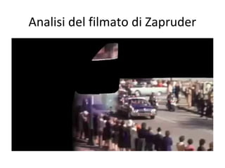 Analisi del filmato di Zapruder
 