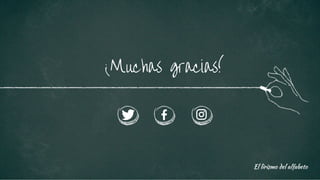 ¡Muchas gracias!
El lirismo del alfabeto
 