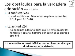 Una Congregacion Que Adora