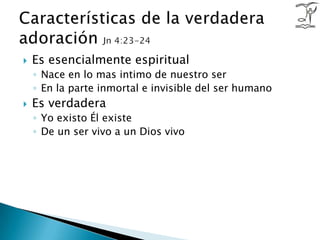 Una Congregacion Que Adora