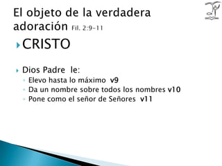 Una Congregacion Que Adora