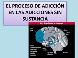 EL PROCESO DE ADICCIÓN
EN LAS ADICCIONES SIN
SUSTANCIA
 