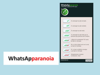 WhatsApparanoia
 