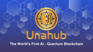 The World’s First AI - Quantum Blockchain
 