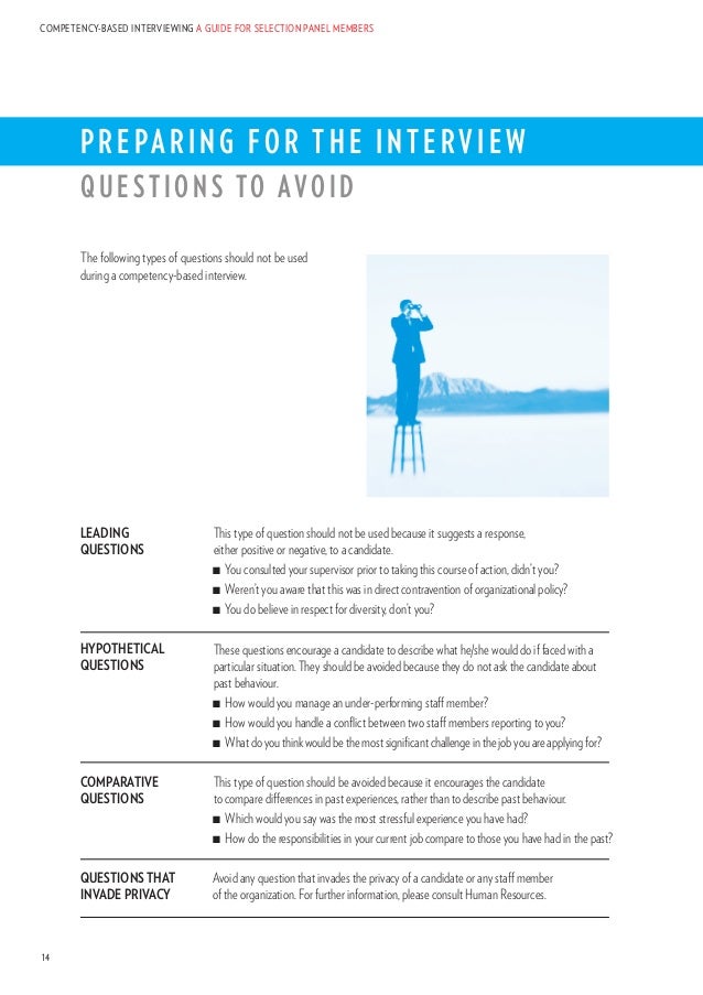 situation based interview
