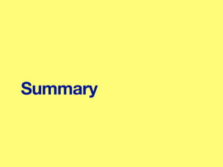 Summary
 